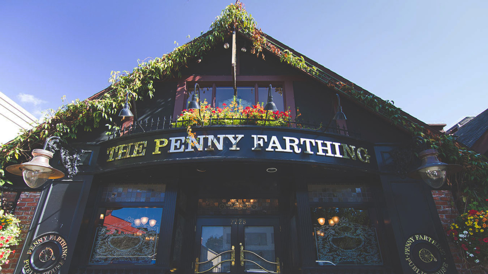 The Penny Farthing entrance